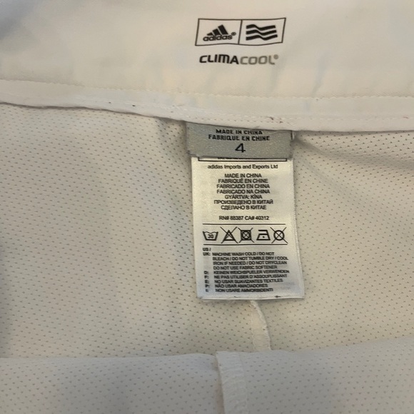 Adidas Tennis Golf  Workout Skirt Skort Size 4 - Picture 7 of 8